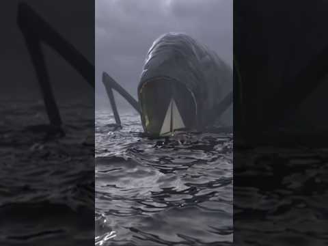 SEA EATER SPOTTED EATING A SHIP IN REAL LIFE #marinecreatures #oceanworld