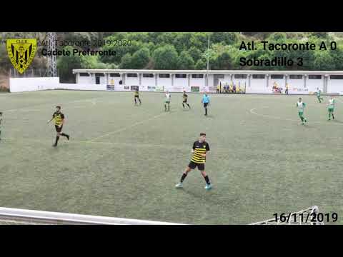 Cadete Preferente. Atl Tacoronte A - Sobradillo