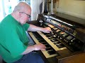 Mike Reed plays Earl Grant's "Ebb Tide" on his Hammond Organ