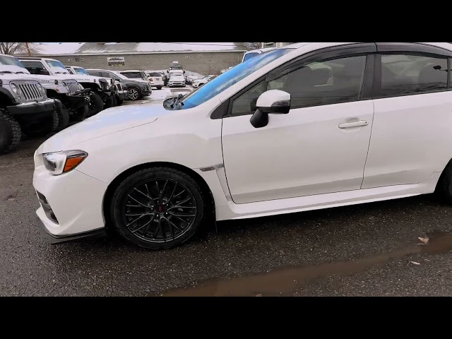 2017 SUBARU WRX SEDAN 4-CYL, TURBO, 2.5 LITER STI SEDAN 4D