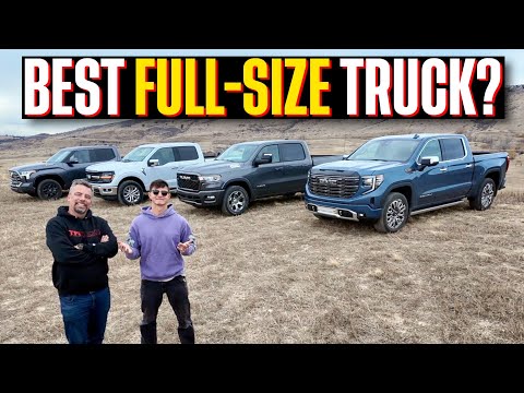 Which Full-Size Truck Is BEST? Ford vs GM vs Toyota vs Ram!
