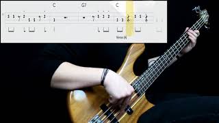 Johnny Rivers - Rockin Pneumonia &amp; The Boogie Woogie Flu (Bass Cover) (Play Along Tabs In Video)
