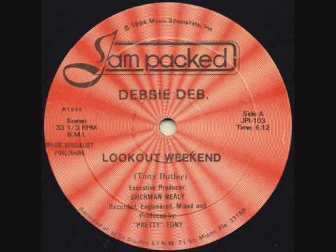 12" Single: Lookout Weekend - Debbie Deb, 1984 - Jam Packed 103