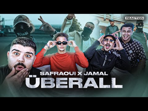 WIR KOMMEN NICHT KLAR 🤯 SAFRAOUI feat. JAMAL - ÜBERALL | Reaction mit Cali & Yassine | Icon 5