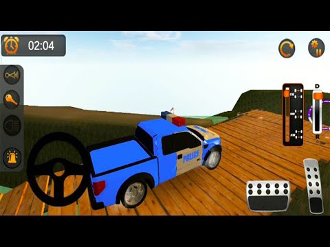 Offroad Police Jeep 4x4 Driving & Racing Simulator NEW Offroad - Android GamePlay