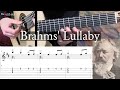 BRAHMS' LULLABY - (Wiegenlied) - Johannes Brahms - Full Tutorial with TAB - Classical Guitar