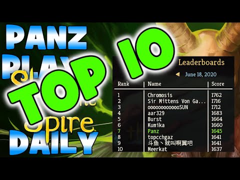 TOP 10 - Panz Plays Slay the Spire Daily Challenge June 18, 2020 SILENT All Star, Hoarder, Terminal