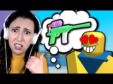 I Taught a *NOOB* How to Play Roblox Big Paintball!!