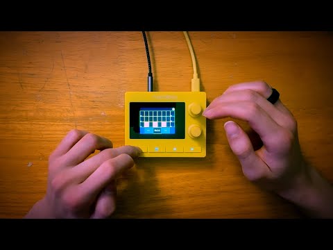 this is what the lemondrop synthesizer sounds like right out of the box.