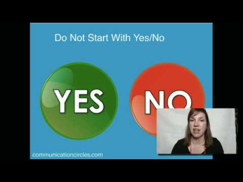 AAC Augmentative Communication Starting Vocabulary