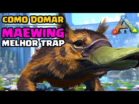 COMO DOMAR A MAEWING - MELHOR TRAP! ARK GENESIS PARTE 2 - TUTORIAL