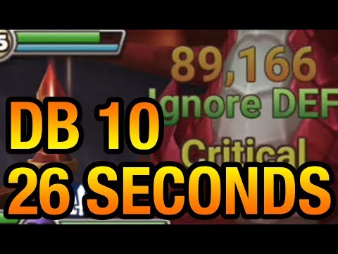 [Summoners War] Dragons B10 : 26 SECONDS !