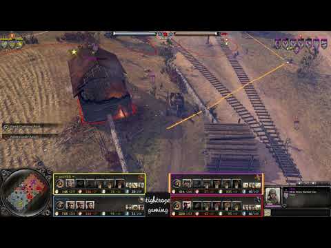 COH2 2v2 ps3YES (SU) & BaoLiang (UK) vs Thien (OH) & NATTY BERT (OK)