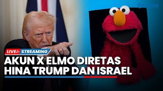 Akun Elmo Diretas! Trump Disebut Boneka Netanyahu, Warganet Heboh