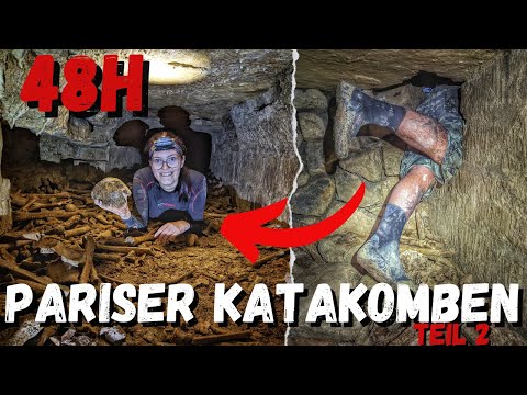 The ROAD to the MASS GRAVE! 😳 48 HOURS in the PARIS CATACOMBS! ☠️(2/2)