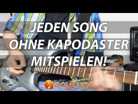 Gitarre spielen lernen - Akkorde verschieben und Transponieren ohne Kapodaster oder  stimmen