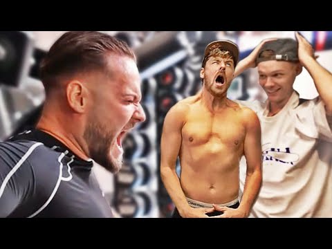 Leg day already... 😨🤮 The first gym session