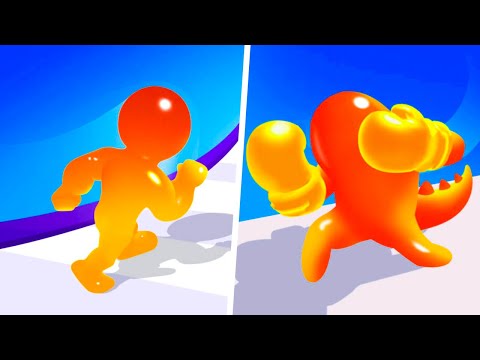 Blob Giant Runner 3D | Dino Runner 3D -  ASMR Gameplay (All Levels)