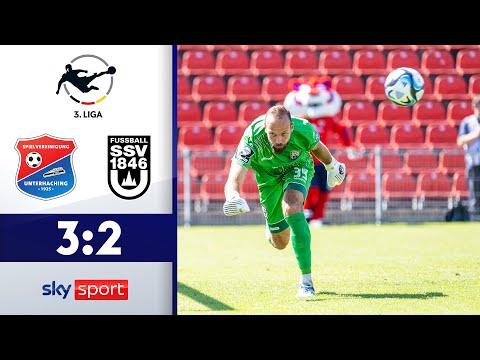 90.+6! Schock für Ulm | SpVgg Unterhaching - SSV Ulm | Highlights - 3. Liga 2023/24