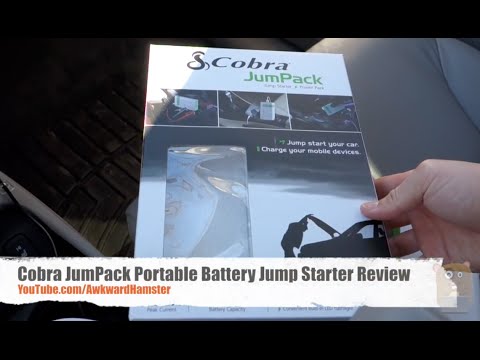 Cobra JumPack Portable Battery Jump Starter Review
