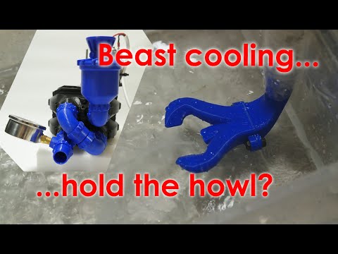 EVA Trihorn on 0.8 PSI of Boost 🌪 3D Printed Compressor 2-Stage Prototype Preview | Shorts