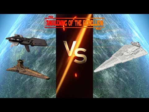 Can ISD2 Beat Venator & Kandosii Dreadnought in Star Wars: Awakening of the Rebellion?