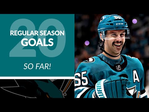Erik Karlsson's First 20 Goals of 22/23 NHL Regular Season
