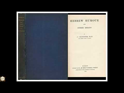Hebrew Humour and Other Essays by J. Chotzner — free full audiobook