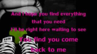 come back to me david cook lyrics