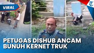 Viral Pegawai Dishub Ancam Kernet Truk! Berawal dari Cekcok soal Pungli, Kini Beri Klarifikasi