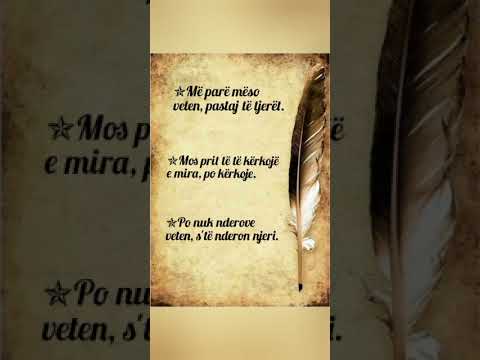 Fjalë të urta popullore!