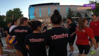 Safranbolu'da Voleybol Rüzgârı