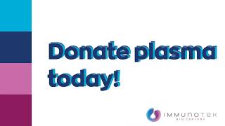 Earn Cash Today at ImmunoTek Bio Centers