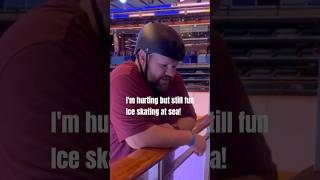 Skating at Sea! ⛸️ Mariner of the Seas | Royal Caribbean Adventure from Galveston #shorts