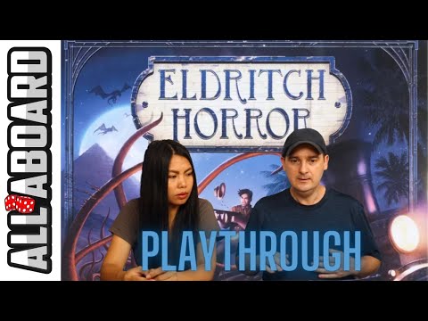 ELDRITCH HORROR | Board Game | 2-Player Runthrough | How to Play and Full Playthrough