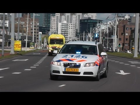 Spoedtransport VP2126, Ambu 17-117 & DHV`s Naar het EMC Vanaf Lifeliner inzet Ridderkerk