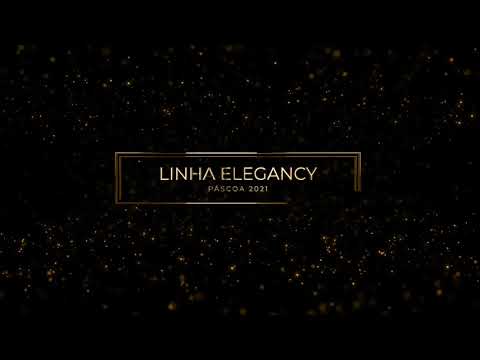 PÁSCOA 2021 - Linha Elegancy, embalagem para Ovos de Páscoa Inteiros