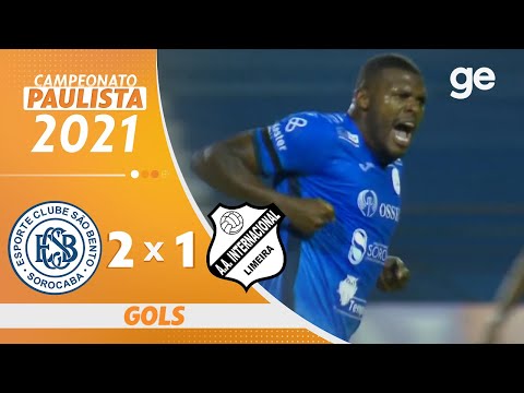 SÃO BENTO 2 x 1 INTER DE LIMEIRA | GOLS | 11ª RODADA PAULISTA 2021 | ge.globo