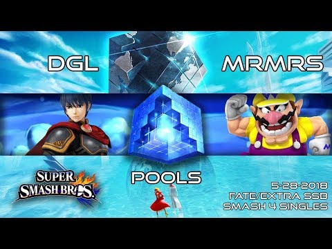 F/Extra SSB: DGL (Marth) vs. Mr. Mrs. (Wario) - SSB4 Singles Pools