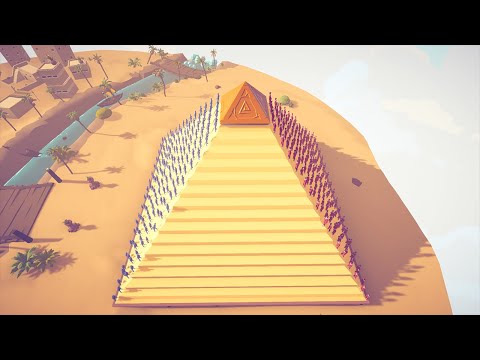 TOURNAMENT FROM THE EGYPTIAN PYRAMID 🔺 | Totally Accurate Battle Simulator TABS