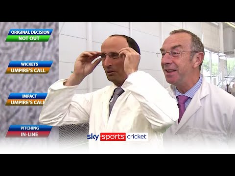 Howzat!?! Nasser Hussain and Bumble put their umpire skills to the test!