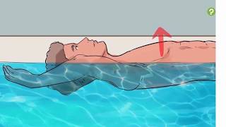How to Float on Your Back ?