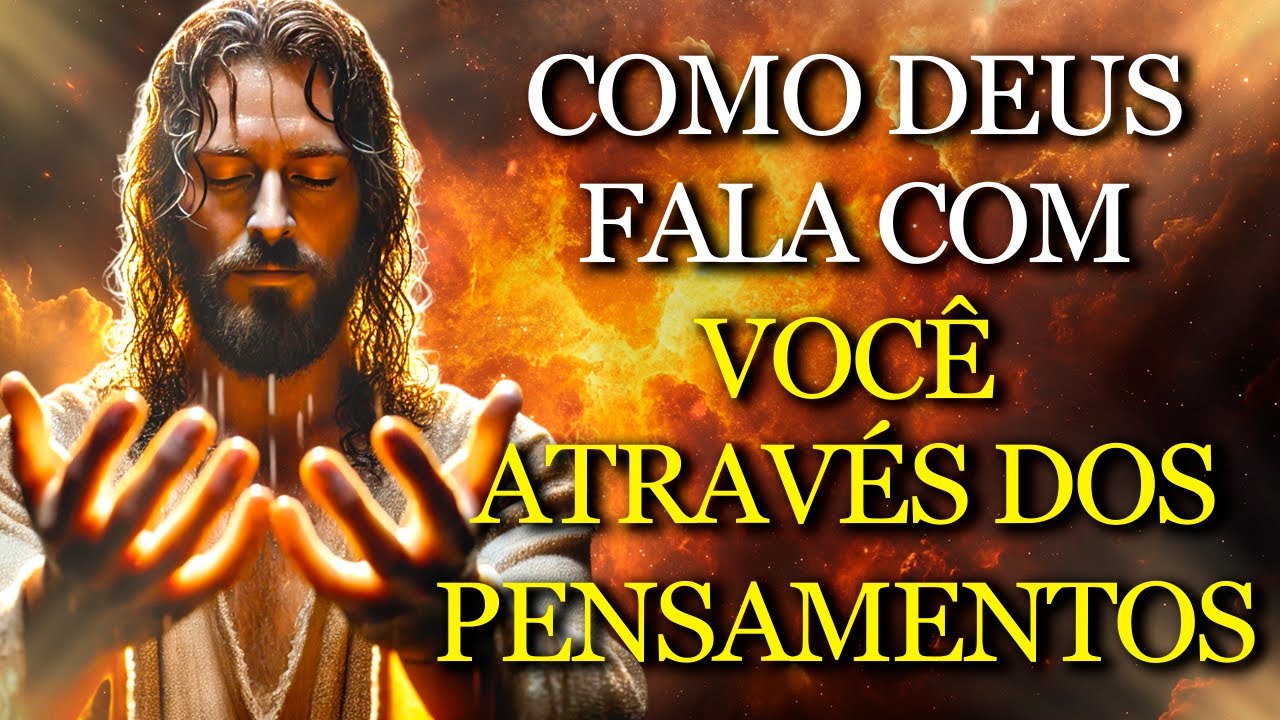 JESUS REVELOU COMO DEUS TRANSFORMA SUA MENTE PARA FALAR DIRETAMENTE COM VOCÊ