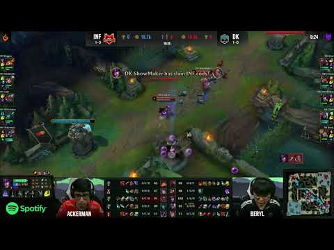 DK ShowMaker SOLO KILL WITH SYNDRA! - MSI (INF x DK)