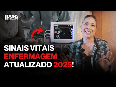 SINAIS VITAIS na enfermagem, como avaliar?