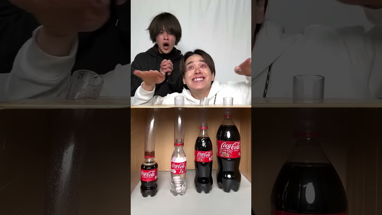 Cola challenge 😱👌