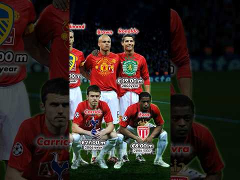 Manchester United 2008 squad vs Chelsea final Champions League💔 Where they left from?🤔💰