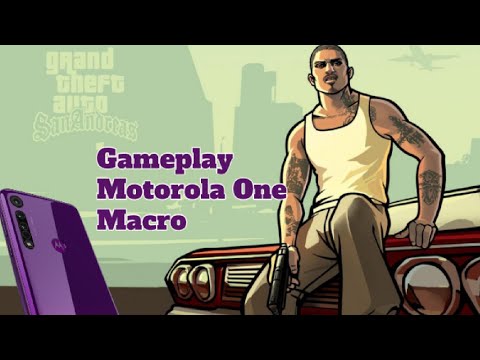 Grand Theft Auto San Andreas Android // MOTOROLA ONE MACRO // GAMEPLAY