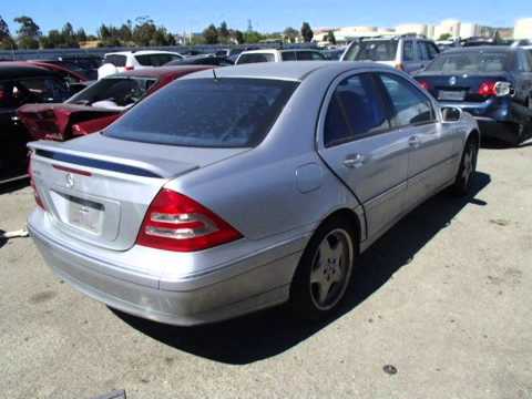 2001 Mercedes C240 4 Door Sedan Parts Car Parting Out #1484-1 Fix your car OEM