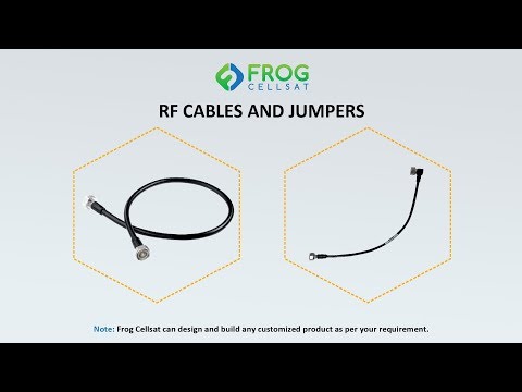 Frog  jumpers and rf cables